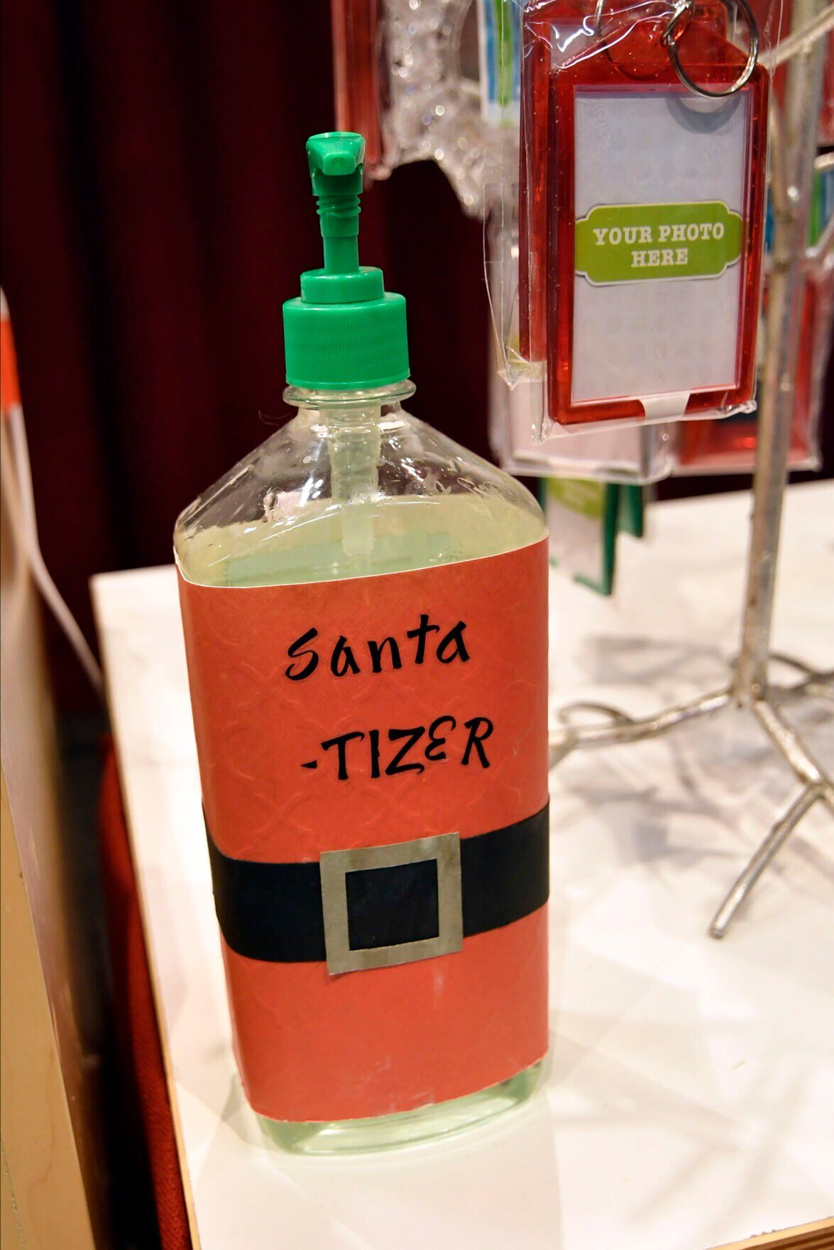 Virus Outbreak Busy Santa